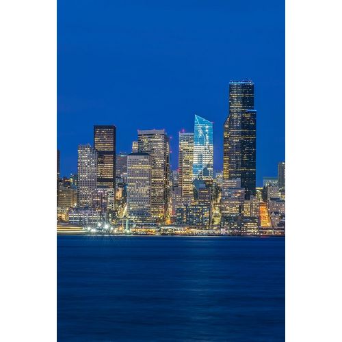 Washington State-Seattle Skyline at Twilight